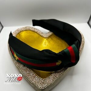 Stylish Bee 🐝 Headband - Black, Red and  Green